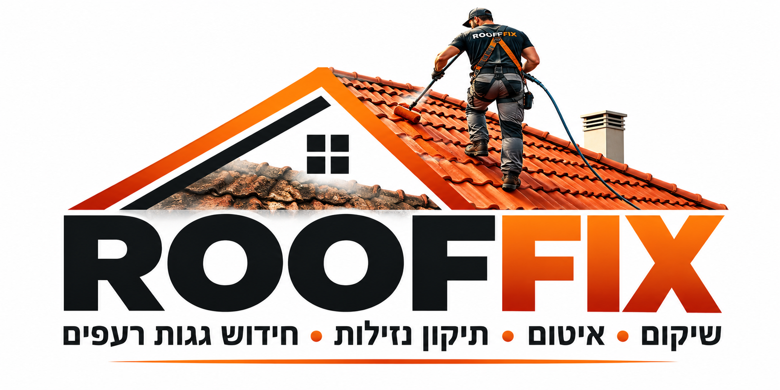 ROOFFIX שיקום איטום ותיקון נזילות בגגות רעפים